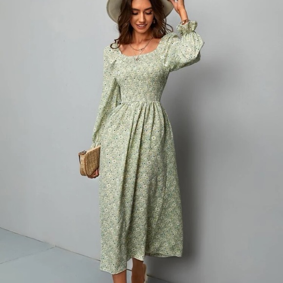 Daisy SHEIN green dress - Picture 1 of 2